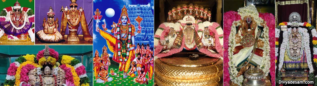 Nadu Naadu Divyadesams - 108 Sri Vishnu Temples
