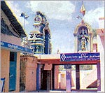 Sri Anjaneyar Temple - Entrance
