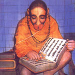 Hanuman reading Granthams