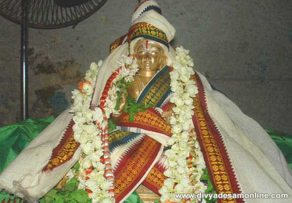 Swami Desikar, Saatrumarai, Thiru Vaheendrapuram