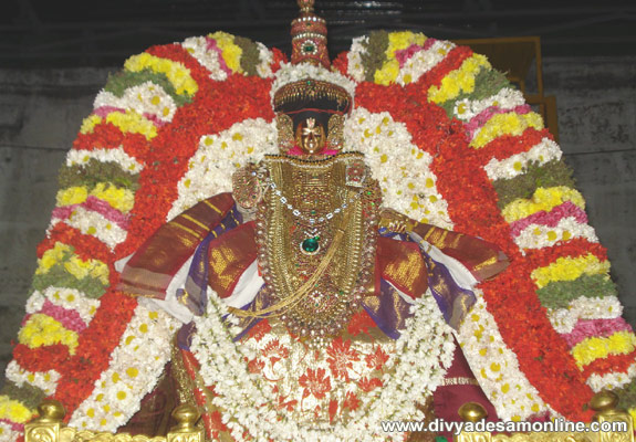 Swami Desikar, Saatrumarai, Thiru Vaheendrapuram