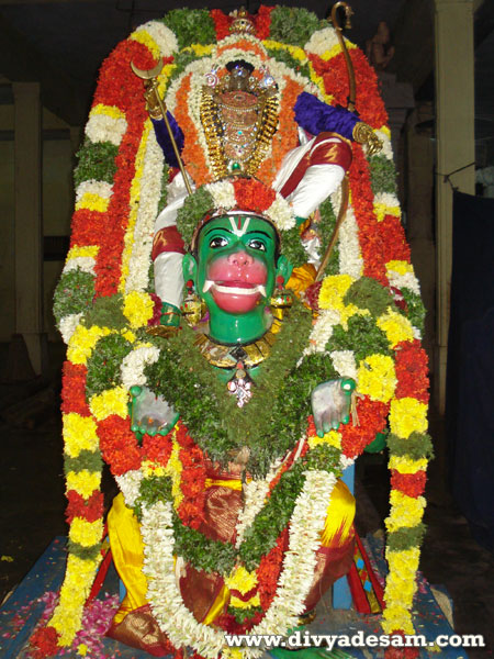 Hanuman - Tirukoshtiyur Divyadesam