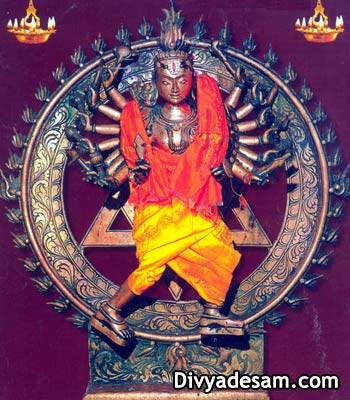 Sri Sudharsana Azhwar - Pandamangalam Temple