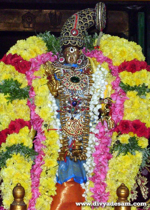 Sri Andal, Aminjikarai Temple