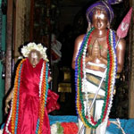 Thiru Mangai Alwar and Kumudha Valli Nachiyar