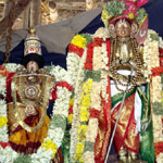 Thiru Mangai Alwar and Kumudha Valli Nachiyar