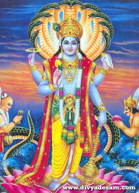 Sri Paarkadalnathar Sri Maha Vishnu Tirupaarkadal