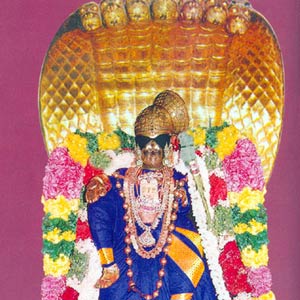 Sri Andal in Golden Sesha Vaghanam