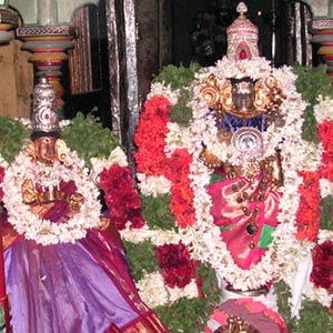 Sri Sowmya Narayana Perumal and Thaayar