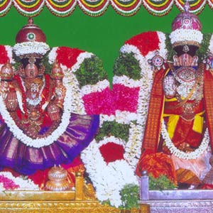 Sri Dahaleesa Perumal and Thaayar