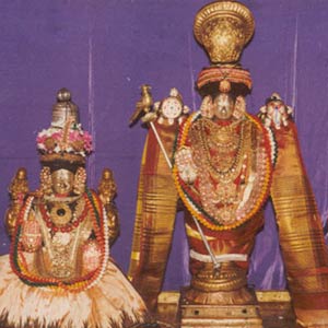 Sri Dahaleesa Perumal and Thayar